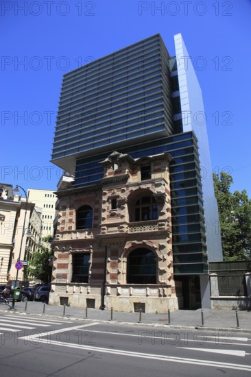 Romania, capital Bucharest, Bucuresti, House of the Union of Romanian Architects, The building is
