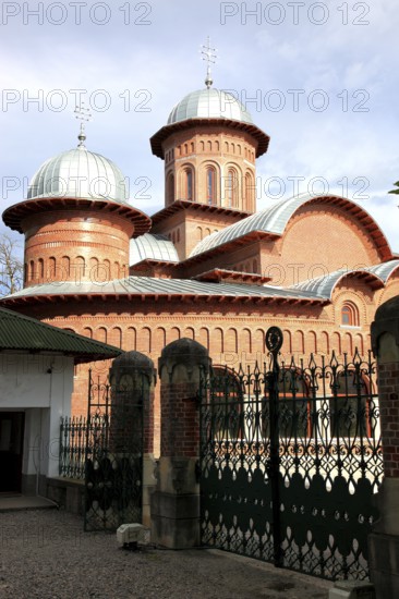 Tomb for the Romanian royal family, mausoleum at the monastery and cathedral of Curtea de Arges,