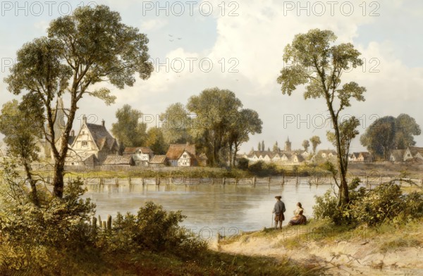 Marylebone, 1740, today an inner-city area of central London, City of Westminster, England, United
