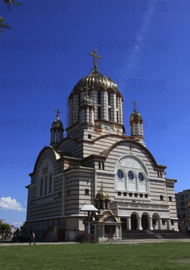 Cathedral of St. John the Baptist, Catedrala Sfantul Ioan Botezatorul in Fagaras, Romania, Brasov