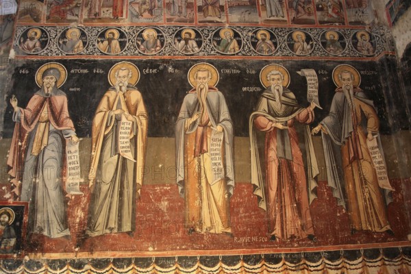 Votive panel, donor painting, in the Great Church of the Princes, Biserica Mare Domneasca, The