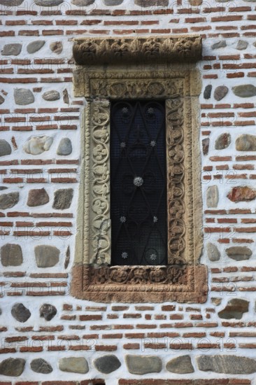 Wall detail, Saint Nicholas Prince Church, Biserica Domneasca Sfantul Nicolae in Curtea de Arges,
