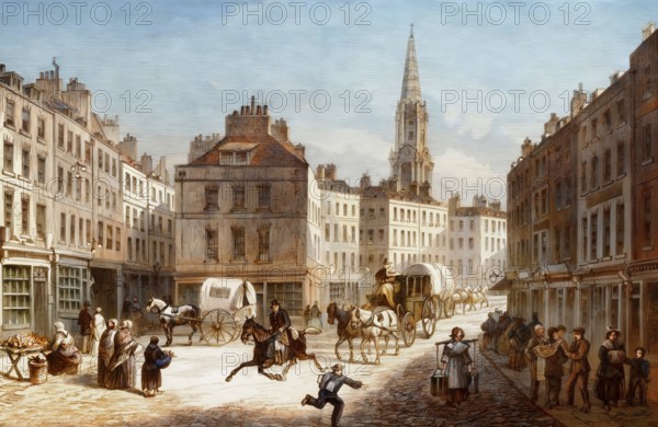 Middle Row St. Gilgen, London, England, 18th century
