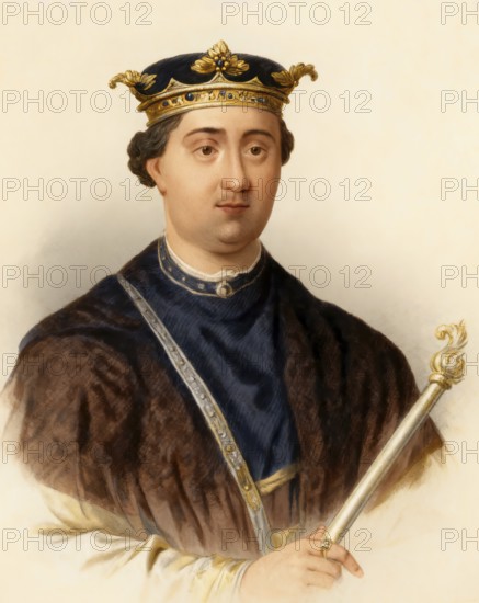 Henry II, or Henry Curtmantle, Henry FitzEmpress or Henry Plantagenet, 1133 - 1189, Count of Anjou,