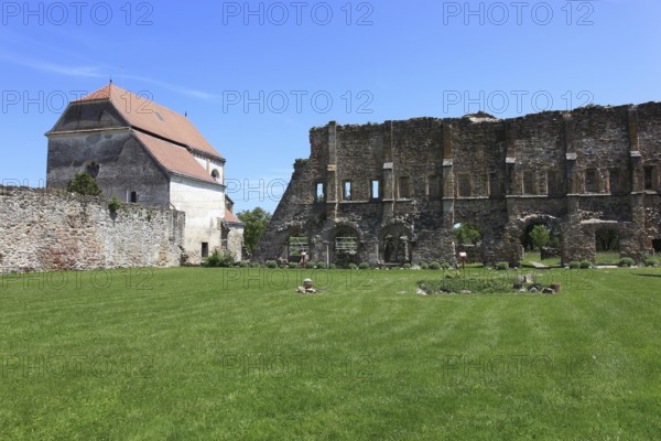 Former Cistercian monastery Carta, Kerz, founded in the 12th century by Cistercian monks and is one