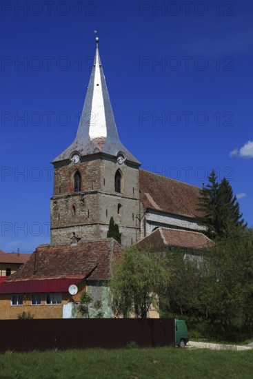 St. James Church, 15th century Sharosh fortified church in Sharosh near Fogarash, Soars, in