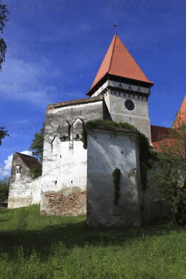 Schönberg fortified church, Dealu Frumos, a fortified Lutheran church in Sibiu County, Sibiu, in