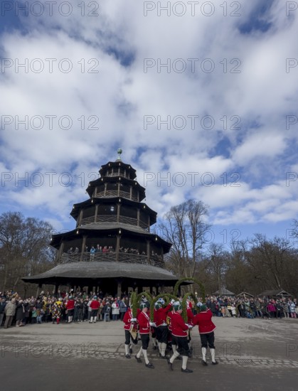 Schaeffler dance in 2026 in the English Garden, behind the Chinese Tower. The event takes place
