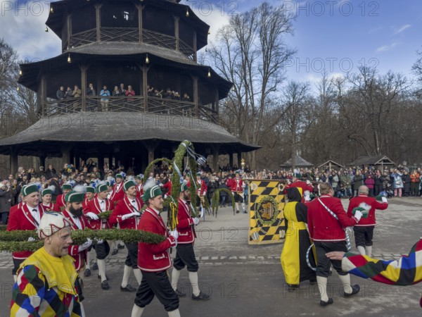 Schaeffler dance in 2026 in the English Garden, behind the Chinese Tower. The event takes place