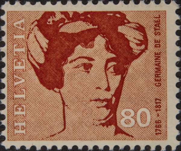 Anne-Louise Germaine de Staël-Holstein (Madame de Staël) (1766-1817) was a French writer and salon