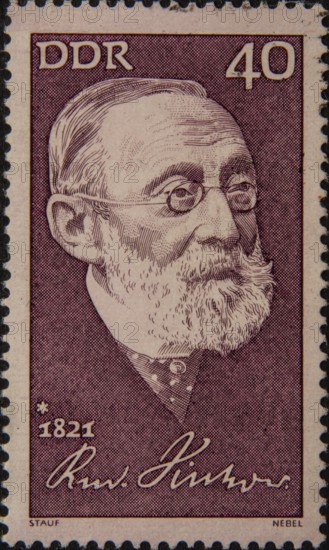 Rudolf Ludwig Karl Virchow (1821-1902) was a German physician, pathologist, biologist and