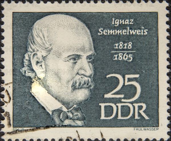Ignaz Semmelweis (1818-1865) was a Hungarian physician who demonstrated that puerperal fever was