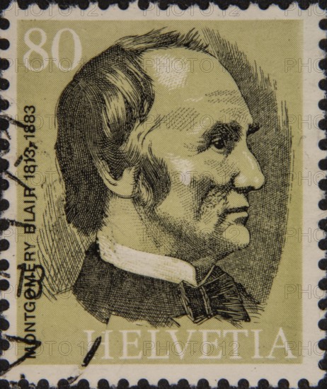 Montgomery Blair (1813-1883) was an American politician and lawyer from Maryland. He served in the