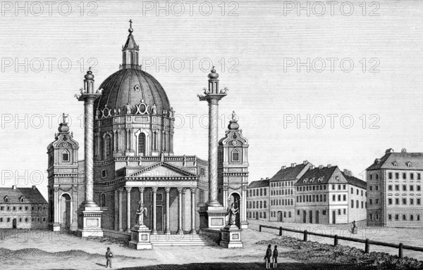 Roman Catholic Church of St. Charles, Vienna, Austria, rectorate church, votive church, client