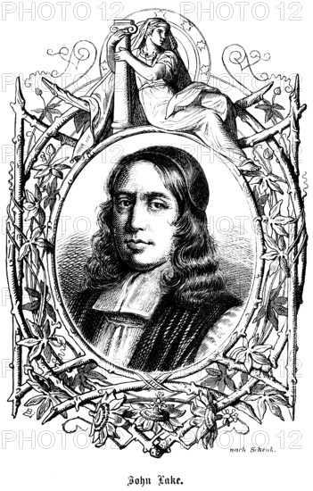 John Lake (1624 - 1689) England, Bishop of Sodor and Man, Bishop of Bristol and Bishop of