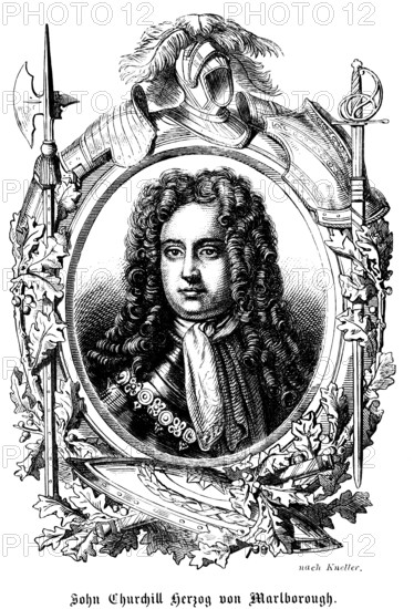 John Churchill 1st Duke of Marlborough (1650 - 1722) Duke, Prince of the Holy Roman Empire, Prince