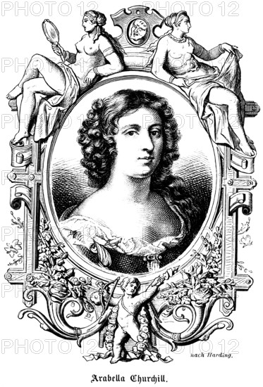 Arabella Churchill (1648 -1730) royal mistress of Kings James II and James VII, Kings of England,