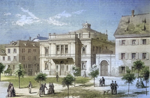 Das Theater Imthurneum in the city of Schaffhausen, Switzerland/the theater Imthurneum in the city