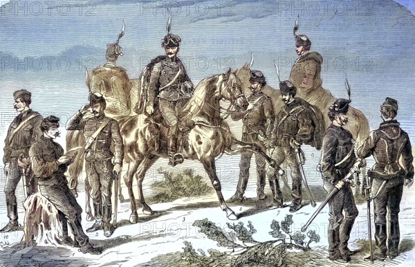 Hussars from Austria and Hungary, Soldiers, Cavalry/Hussar, Hussars from Austria and Hungary,