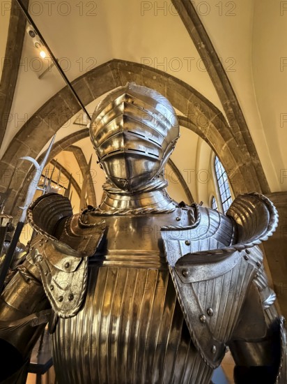 Historical Armour, Hall with Arms and Armor, Bavarian National Museum, Munich, Upper Bavaria,