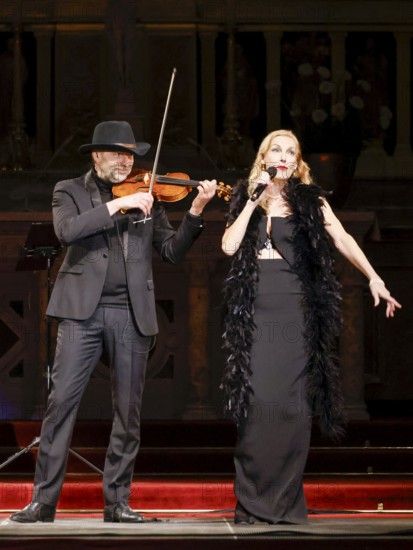 Ute Lemper in Berlin Cathedral on 06.02.2026 with the program Rendezvous with Marlene in honor of