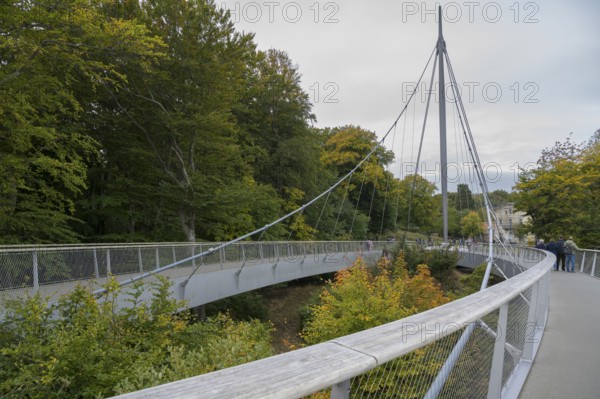 Skywalk, viewing platform at the Königsstuhl National Park Center, Jasmund National Park, Sassnitz,
