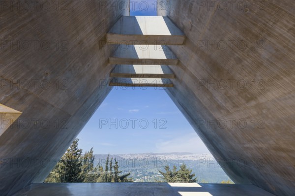 Jerusalem, Israel, 1 February, 2026: Jerusalem Yad Vashem memorial to the victims of Holocaust