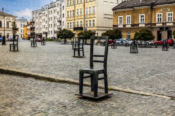 Heroes of the Ghetto Square, place of execution and place of resettlement operations following the