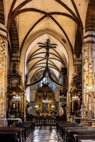 St. Andrew's Basilica in Olkusz, 14th century Poland