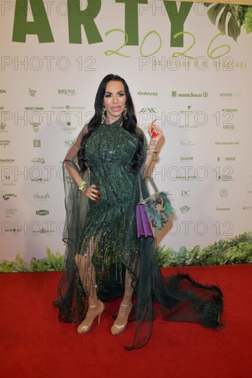 Gina-Lisa Lohfink at the 8th jungle party for the start of the RTL show Ich bin ein Star - Get me