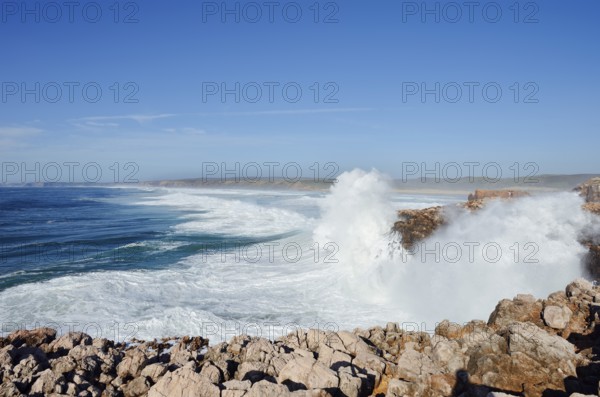 Surf on the Rocky Coast, Carrapateira, Parque Natural do Sudoeste Alentejano e Costa Vicentina,