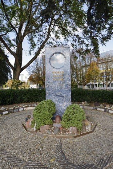 World Peace Flame at Peace Palace, The Hague, South Holland, Netherlands