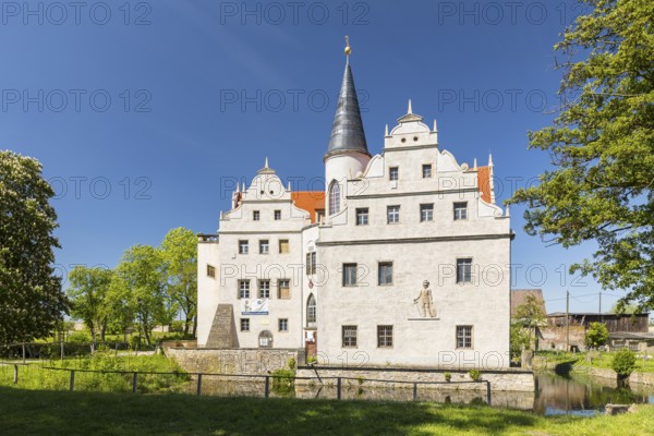 Wasserschloss Oberau, Meissen District, Saxony, Germany