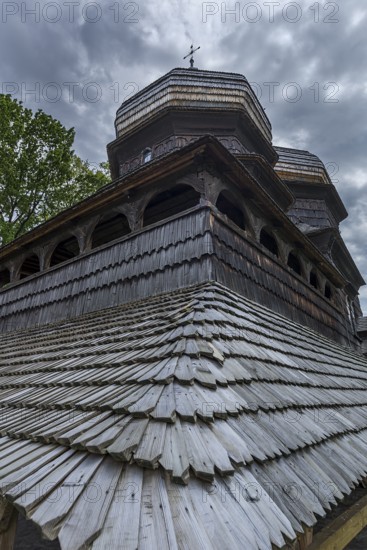 St. George Orthodox Church, around 1500, wooden church, Drochobych, Ukraine