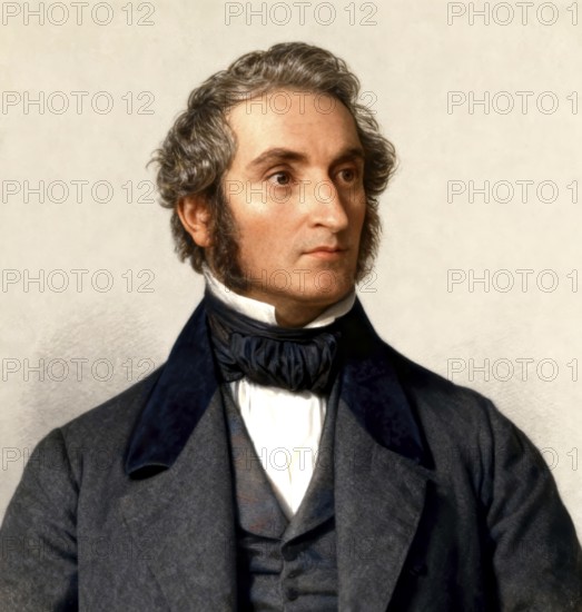 Justus Freiherr von Liebig, 1803 – 1873, German chemist and scientist, digitally edited