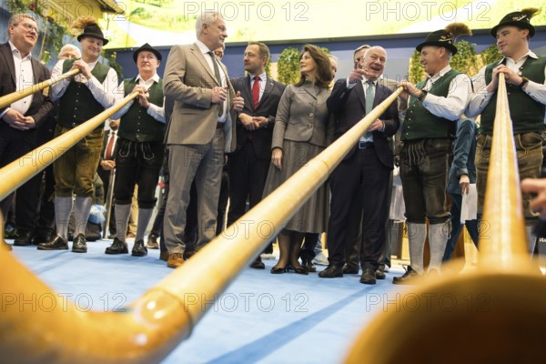 Joachim Rukwied (President of the German Farmers' Association), Alios Rainer (Federal Minister for