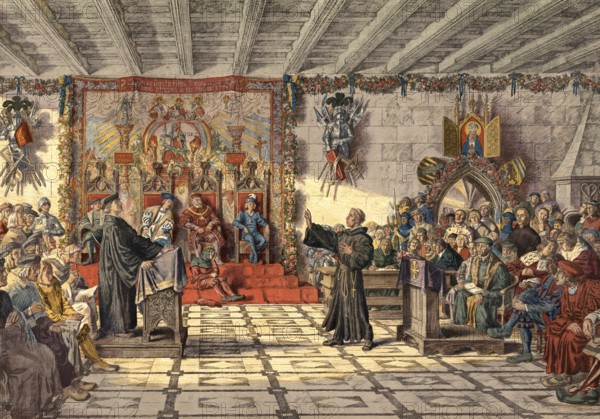 The Disputation in Pleissenburg in Leipzig, 1519, was a decisive dispute between Martin Luther,