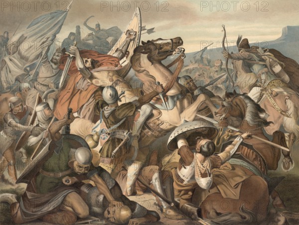Margrave Luitpold of Bavaria fell on July 4, 907 in the crushing defeat of the Bavarian army