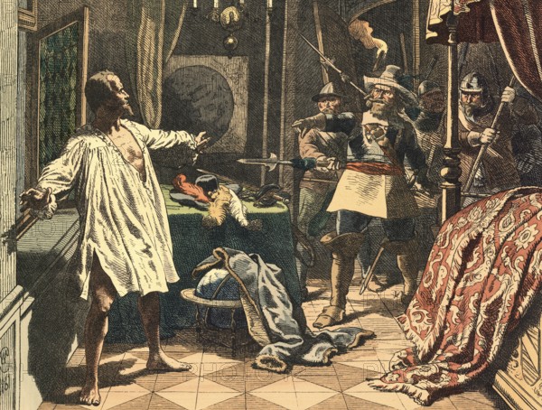Albrecht von Wallenstein, the imperial generalissimo in the Thirty Years' War, was murdered on 25