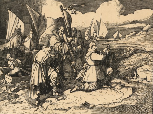 King Gustav II Adolf of Sweden set foot on German soil for the first time on the evening of 24 June
