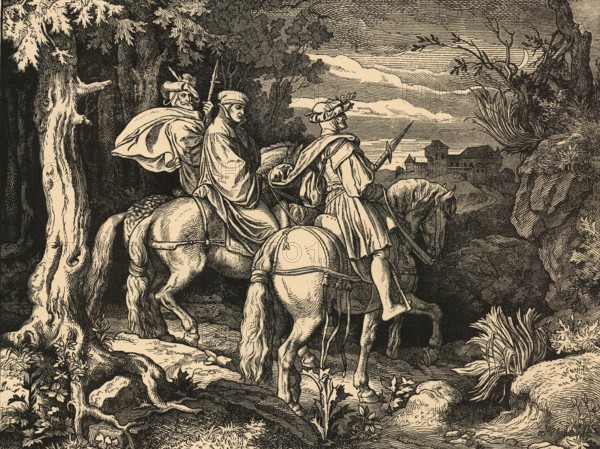 Martin Luther was brought to Wartburg on May 4, 1521 under the appearance of a kidnapping by