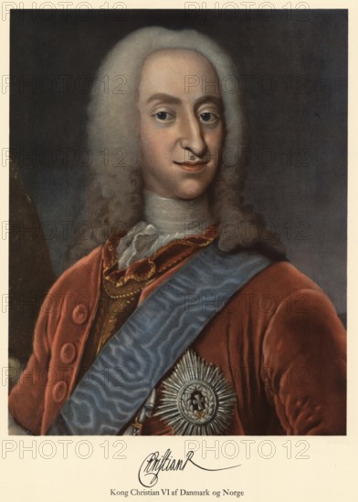 Christian VI (born 10 December 1699, died 6 August 1746) was King of Denmark and Norway, Duke of