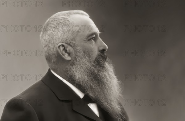 Claude Monet, 1840 – 1926, French painter and founder of Impressionism, digitally optimized based