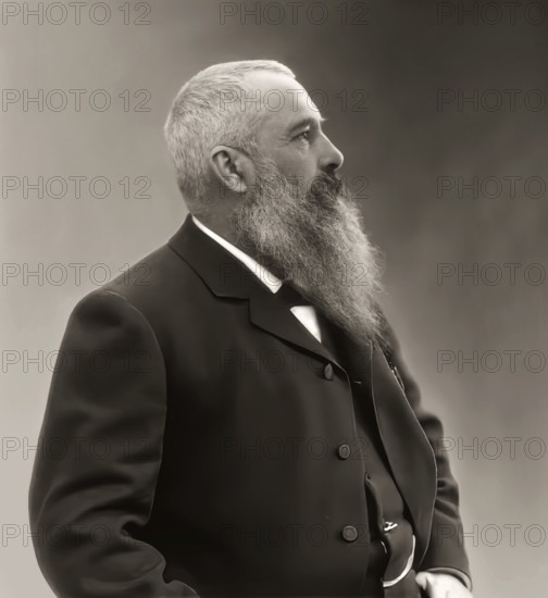 Claude Monet, 1840 – 1926, French painter and founder of Impressionism, digitally optimized based
