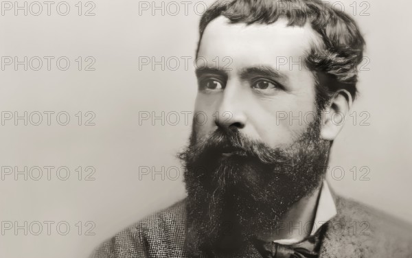 Claude Monet, 1840 – 1926, French painter and founder of Impressionism, digitally optimized based
