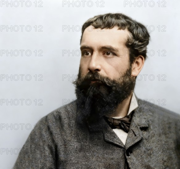 Claude Monet, 1840 – 1926, French painter and founder of Impressionism, digitally optimized based