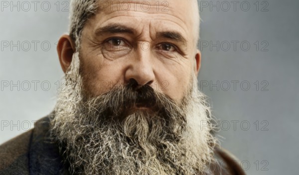 Claude Monet, 1840 – 1926, French painter and founder of Impressionism, digitally optimized based