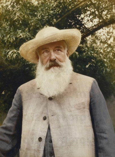 Claude Monet, 1840 – 1926, French painter and founder of Impressionism, digitally optimized based