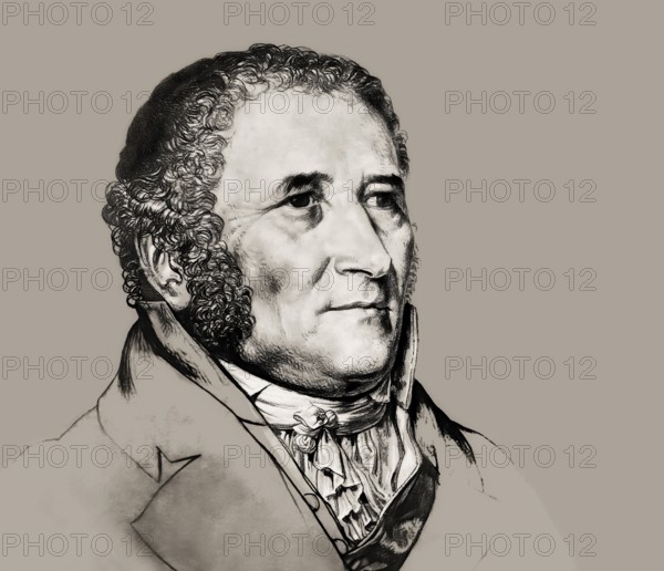 Johann Peter Hebel, 1760 - 1826, German poet, Protestant theologian and educator, Alemannic dialect