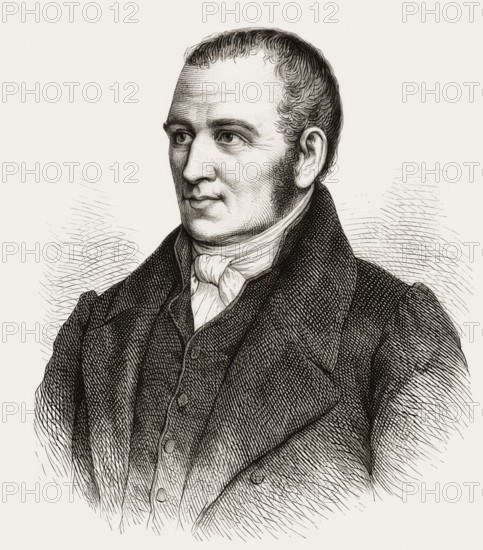 Johann Peter Hebel, 1760 - 1826, German poet, Protestant theologian and educator, Alemannic dialect